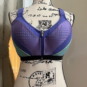 VSX Purple and Mint Sports Bra Victoria Secret VSX Sport 36D